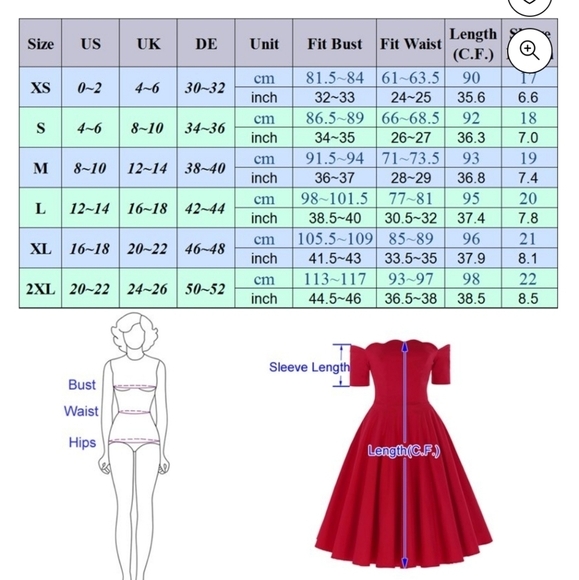 Belle Poque Retro Vintage Short Sleeve Off Shoulder Swing Dress in Pink Size S - Picture 2 of 9